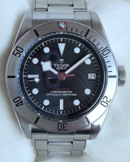 2019 Tudor Black Bay Steel 41MM Black Dial Steel Bracelet (79730)