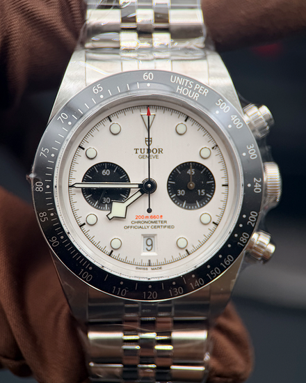 2026 Tudor Black Bay Chrono "Panda" 41MM White Dial Steel Bracelet (79360N)