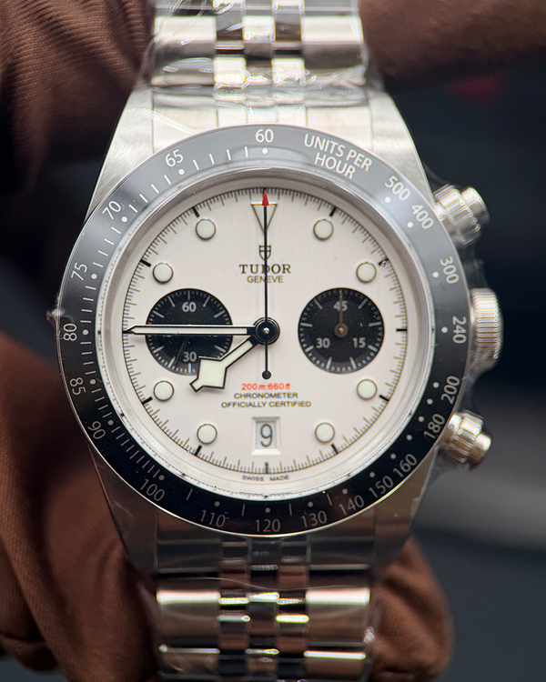 2026 Tudor Black Bay Chrono "Panda" 41MM White Dial Steel Bracelet (79360N)