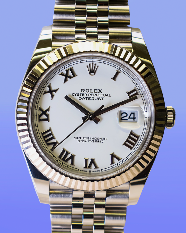 2023 Rolex Datejust 41MM White Dial Jubilee Bracelet (126334)