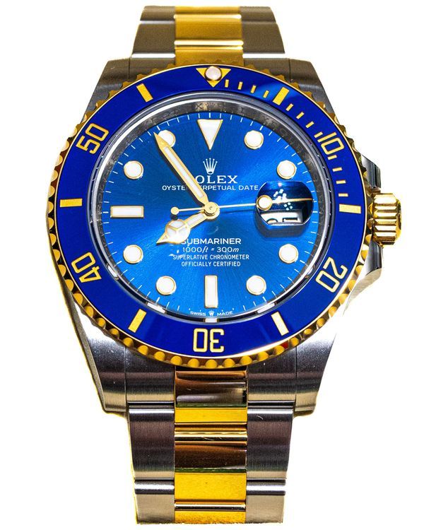 2025 Rolex Submariner Date "Bluesy" 41MM Blue Dial Two-Tone Oyster Bracelet (126613LB)