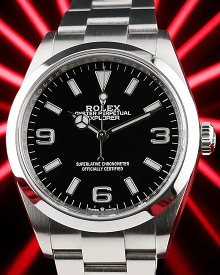 2022 Rolex Explorer 36MM Black Dial Oyster Bracelet (124270)