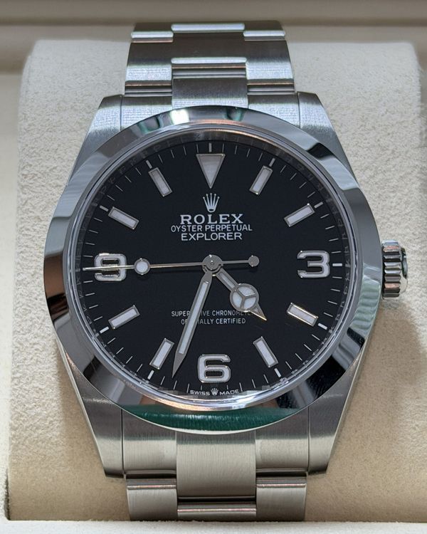 2026 Rolex Explorer 40MM Black Dial Oyster Bracelet (224270)