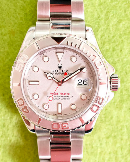 2002 Rolex Yacht-Master 40MM Silver Dial Oyster Bracelet (16622)