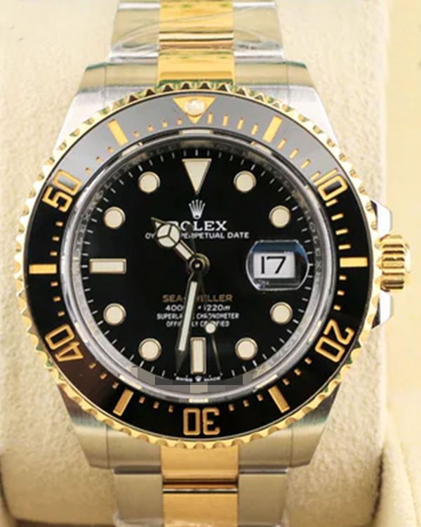 2020 Rolex Sea-Dweller 43MM Black Dial Two-Tone Oyster Bracelet (126603)