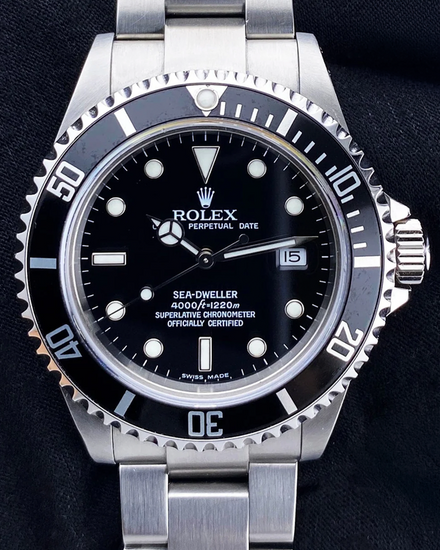 2004 Rolex Sea-Dweller 4000 40MM Black Dial Oyster Bracelet (16600)