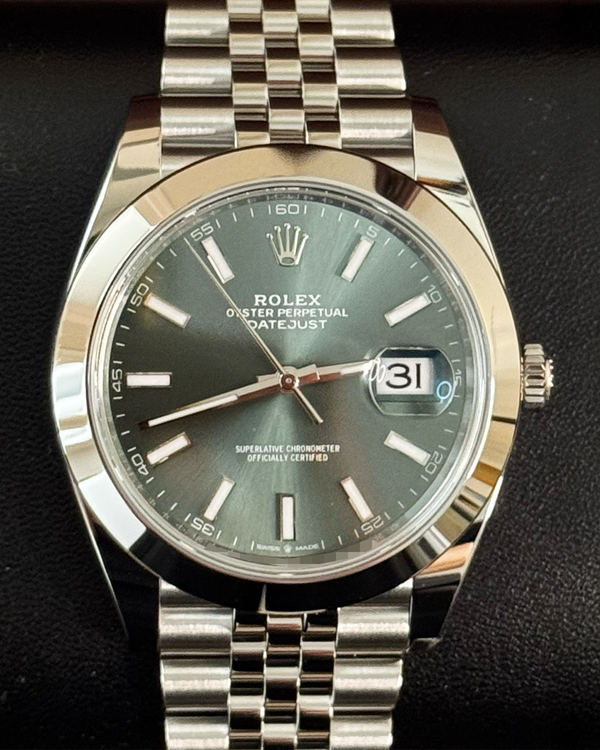 2026 Rolex Datejust 41MM Green Dial Jubilee Bracelet (126300)