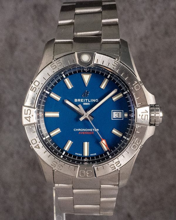 2024 Breitling Avenger 42MM Blue Dial Steel Bracelet (A17328101C1A1)