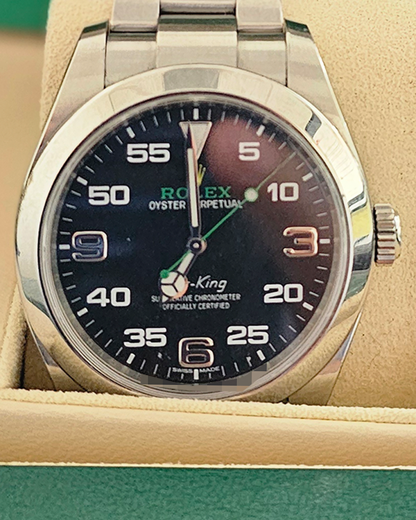 Rolex Air-King 40MM Black Dial Oyster Bracelet (116900)