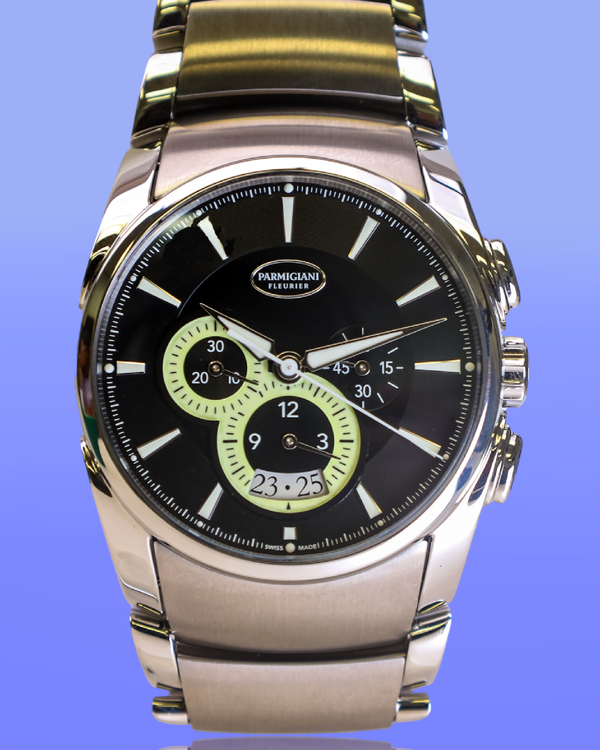 2024 Parmigiani Fleurier Tonda Metrographe 40MM Black Dial Steel Bracelet (PFC274-0001401-B33002)
