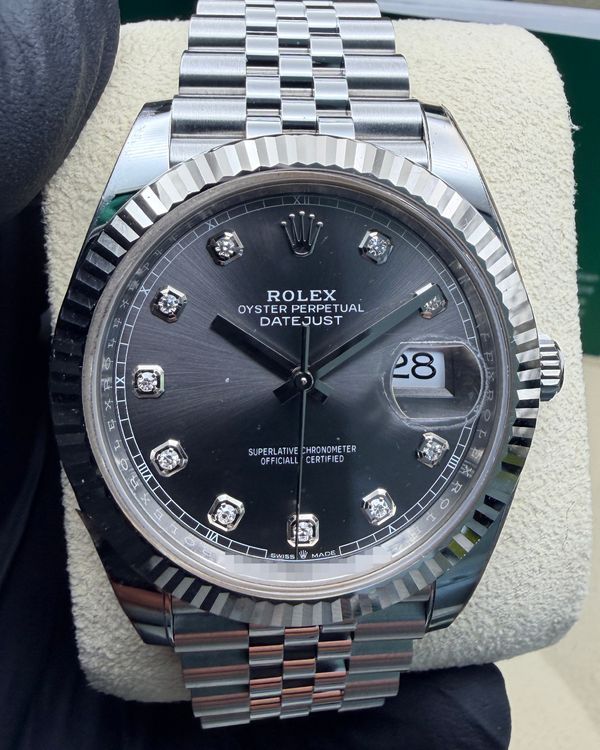 2025 Rolex Datejust 41MM Slate Dial Jubilee Bracelet (126334)