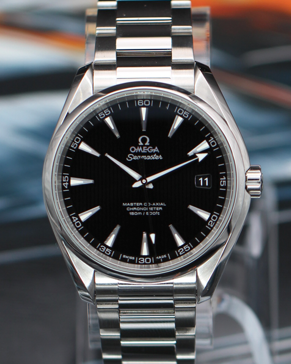 2025 Omega Seamaster Aqua Terra 150M 41.5MM Black Dial Steel Bracelet (231.10.42.21.01.003)