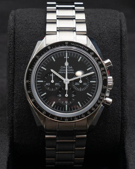 2019 Omega Speedmaster Professional Moonwatch 42MM Black Dial Steel Bracelet (311.30.42.30.01.006)