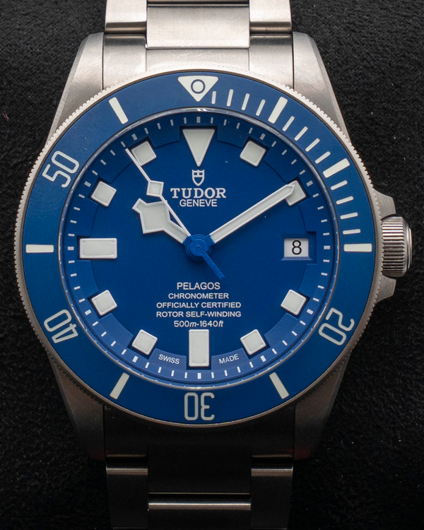 2024 Tudor Pelagos 42MM Blue Dial Titanium Bracelet (25600TB)