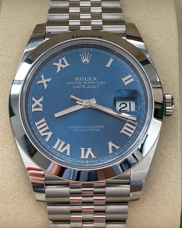 2026 Rolex Datejust 41MM Blue Dial Jubilee Bracelet (126300)