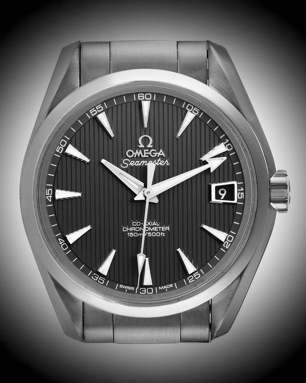 No Reserve - 2025 Omega Seamaster Aqua Terra 38.5mm Grey Dial Steel Bracelet (231.10.39.21.06.001)