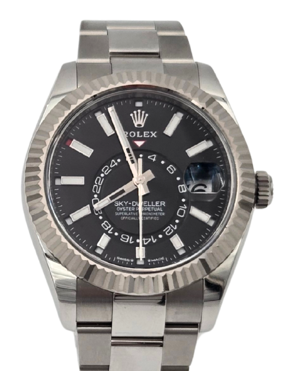 2025 Rolex Sky-Dweller 42MM Black Dial Oyster Bracelet (336934)