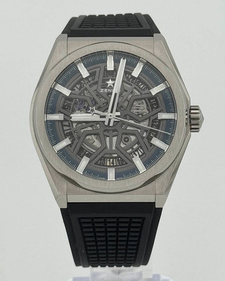 2020 Zenith Defy Classic 41MM Skeleton Dial Rubber Strap (95.9000.670/78.R782)