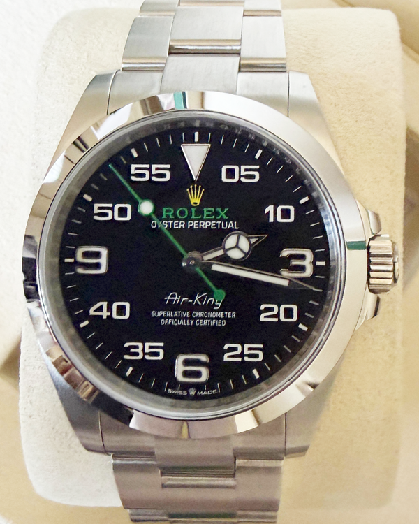 2026 Rolex Air-King 40MM Black Dial Oyster Bracelet (126900)