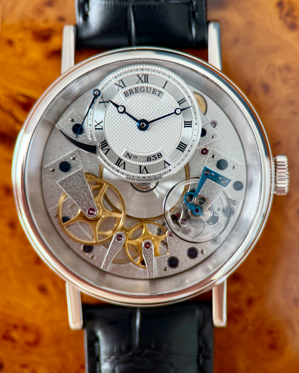 2024 Breguet Tradition 40MM Skeleton Dial Leather Strap (7057BB/11/9W6)