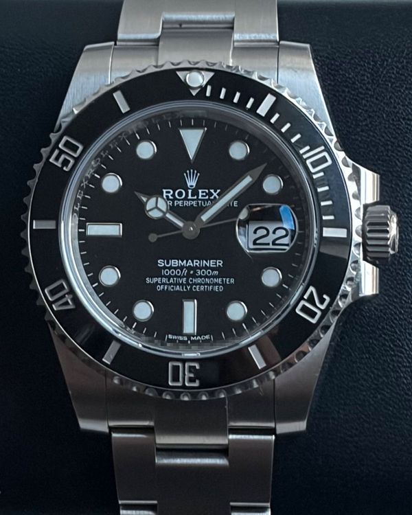 2020 Rolex Submariner Date 40MM Black Dial Oyster Bracelet (116610LN)