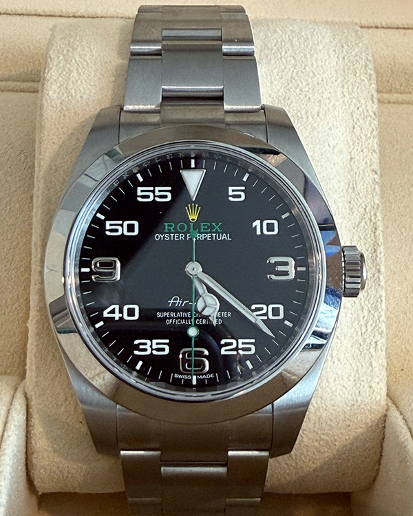 2021 Rolex Air-King 40MM Black Dial Oyster Bracelet (116900)