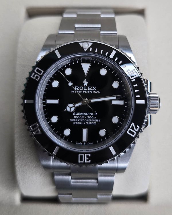 2026 Rolex Submariner No-Date 41MM Black Dial Oyster Bracelet (124060)