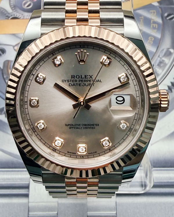 2017 Rolex Datejust 41MM Sundust Dial Two-Tone Jubilee Bracelet (126331)