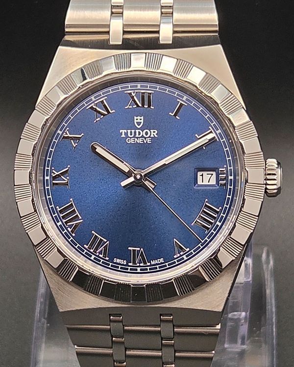 2021 Tudor Royal 38MM Blue Dial Steel Bracelet (28500)
