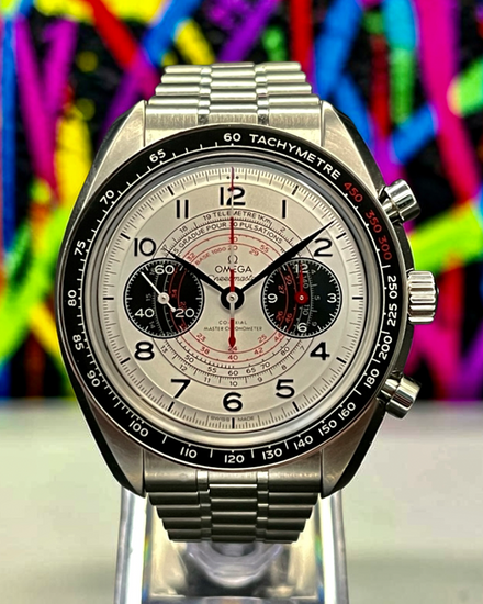 2022 Omega Speedmaster Chronoscope 43MM Silver Dial Steel Bracelet (329.30.43.51.02.002)
