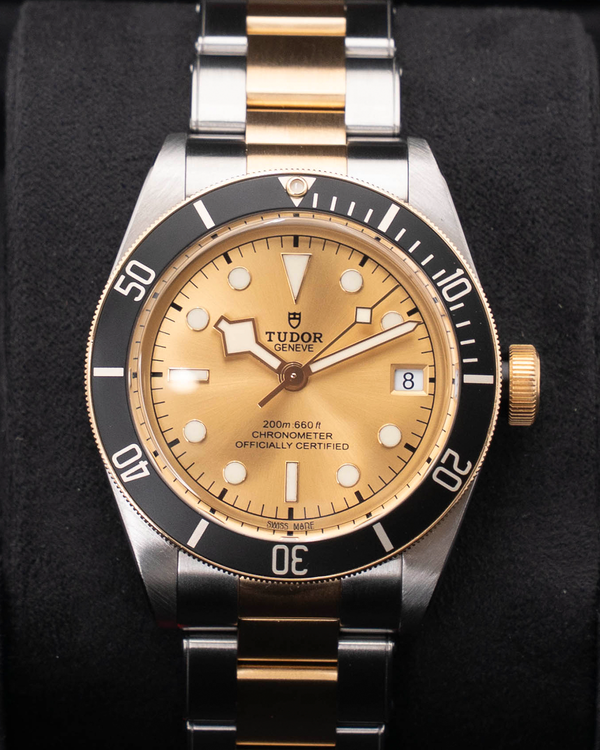 2021 Tudor Black Bay S&G 41MM Champagne Dial Two-Tone Bracelet (79733N)