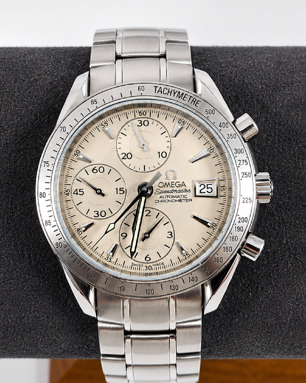 No Reserve - Omega Speedmaster Day-Date 40MM Silver Dial Steel Bracelet (3211.30.00)