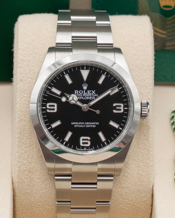 2026 Rolex Explorer 40MM Black Dial Oyster Bracelet (224270)