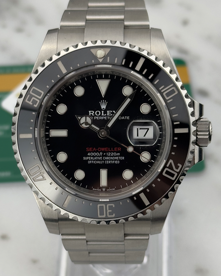2019 Rolex Sea-Dweller "Red" 50th Anniversary Edition 43MM Black Dial Oyster Bracelet (126600)