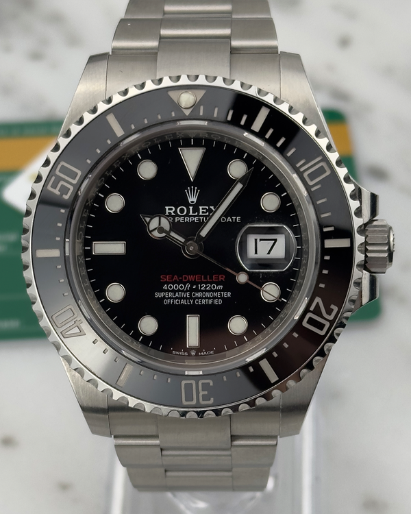 2019 Rolex Sea-Dweller "Red" "50th Anniversary Edition" 43MM Black Dial Oyster Bracelet (126600)