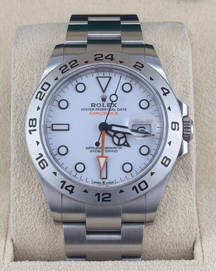 2025 Rolex Explorer II "Polar" 42MM White Dial Oyster Bracelet (226570)
