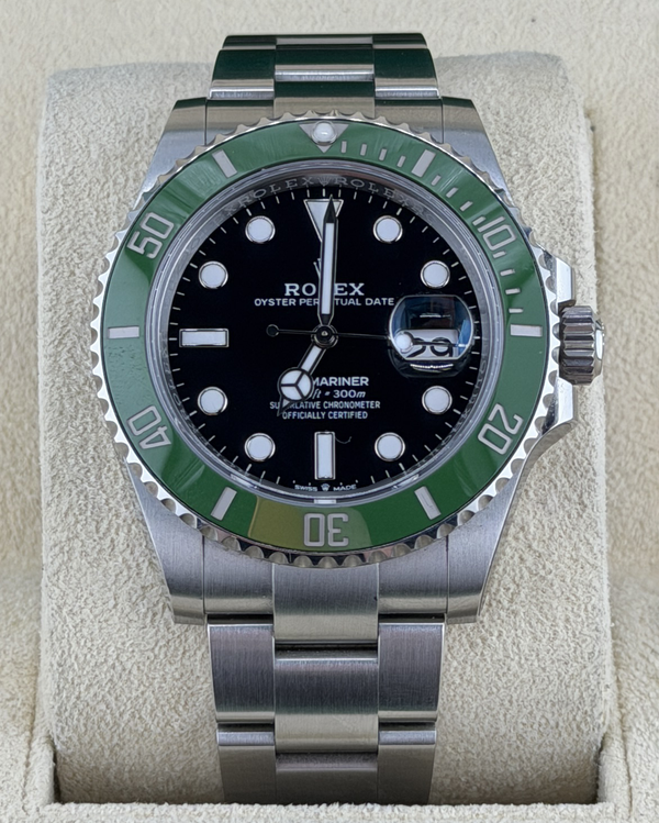 2024 Rolex Submariner Date "Starbucks" 41MM Black Dial Oyster Bracelet (126610LV)