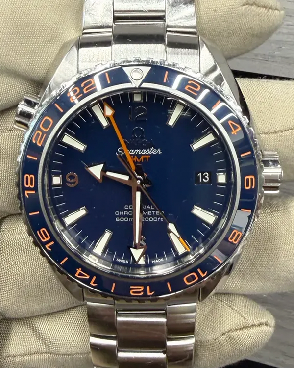 Omega Seamaster Planet Ocean 600M "GoodPlanet" 43.5MM Blue Dial Steel Bracelet (232.30.44.22.03.001)