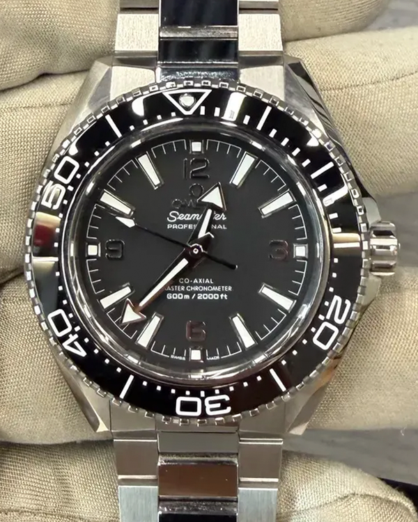 2026 Omega Seamaster Planet Ocean 600MM 42MM Black Dial Steel Bracelet (217.30.42.21.01.001)