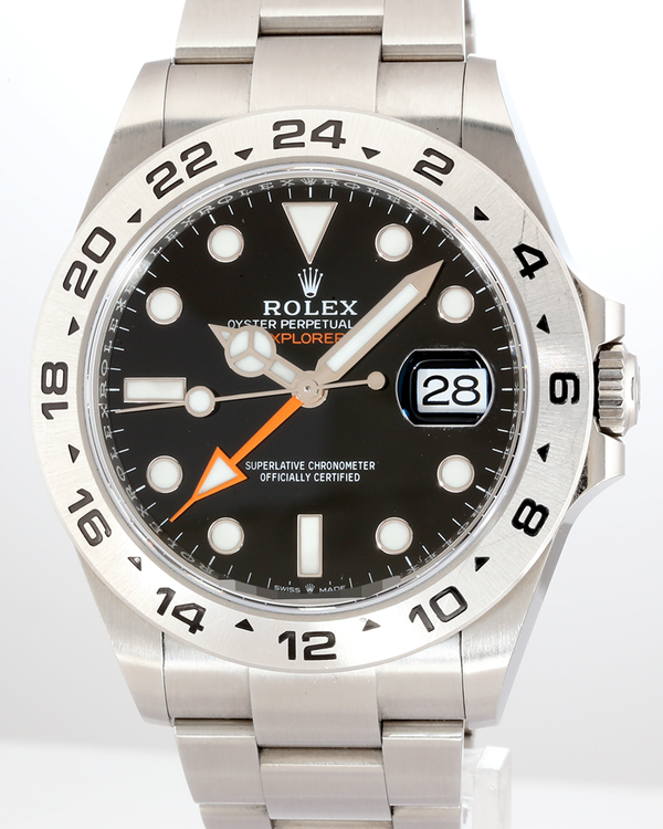 Rolex Explorer (140970. 2025 Rolex Explorer II 42MM Black Dial Oyster Bracelet (226570))