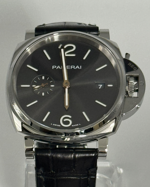 2024 Panerai Luminor Due 42MM Grey Dial Leather Strap (PAM01250)