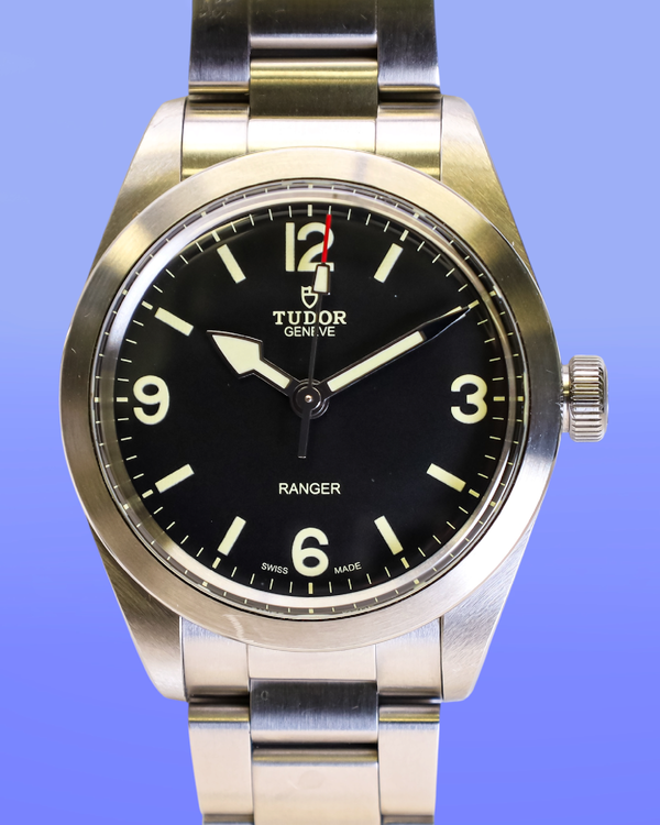 No Reserve - 2025 Tudor Ranger 39MM Black Dial Steel Bracelet (79950)