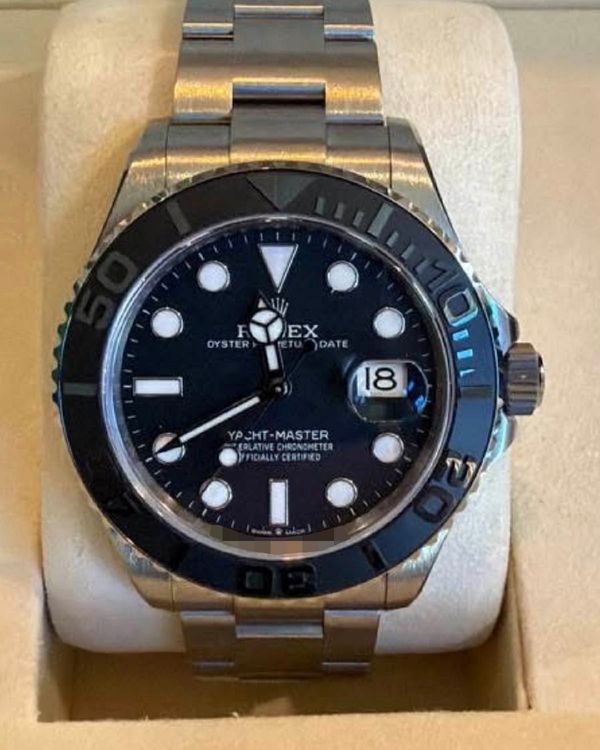 2025 Rolex Yacht-Master 42MM Black Dial Titanium Oyster Bracelet (226627)