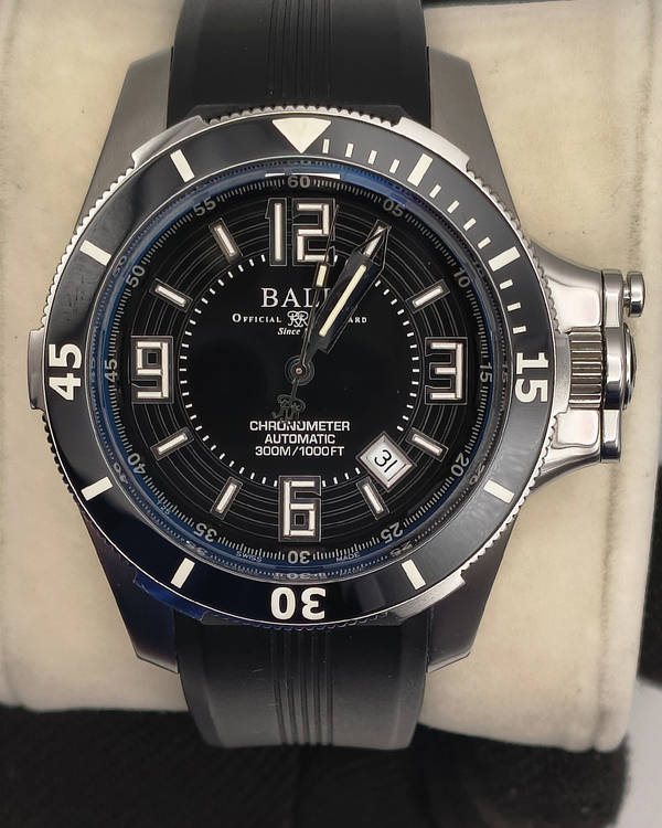 Ball Engineer Hydrocarbon Ceramic XV 42MM Black Dial Rubber Strap (DM2136A-PCJ-BK)