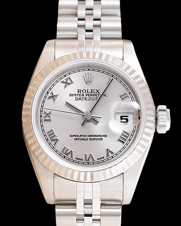 Rolex Lady-Datejust 26MM Silver Dial Jubilee Bracelet (79174)