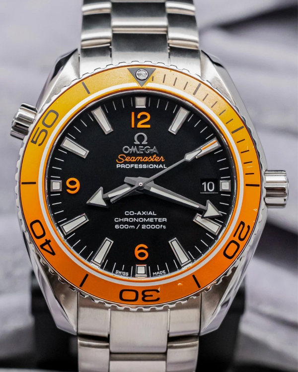 Omega Seamaster Planet Ocean 600M 42MM Black Dial Steel Bracelet (232.30.42.21.01.002)