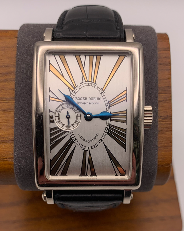 2005 Roger Dubuis Too Much Much More L.E. 32MM Silver Dial Leather Strap (M32 98 0 3.72)