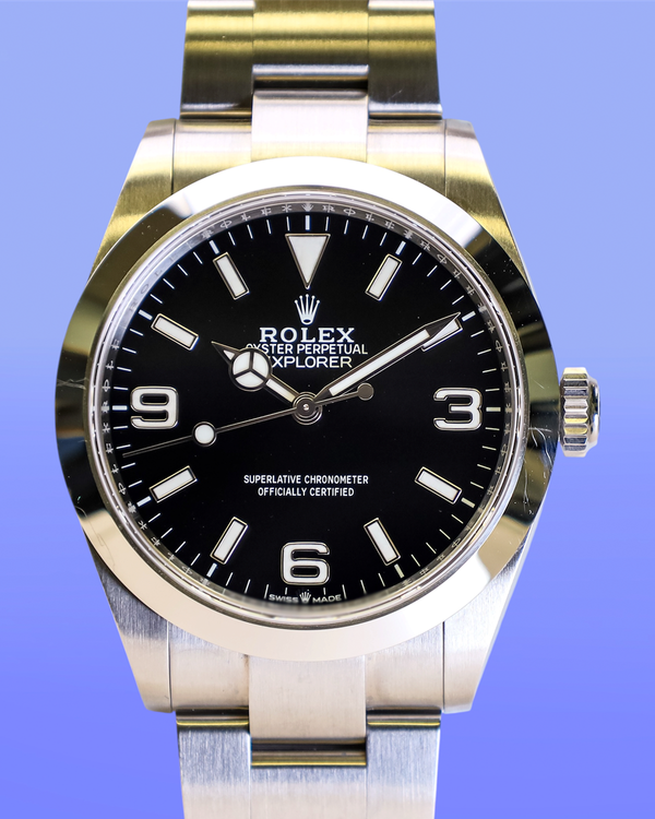 2025 Rolex Explorer 40MM Black Dial Oyster Bracelet (224270)