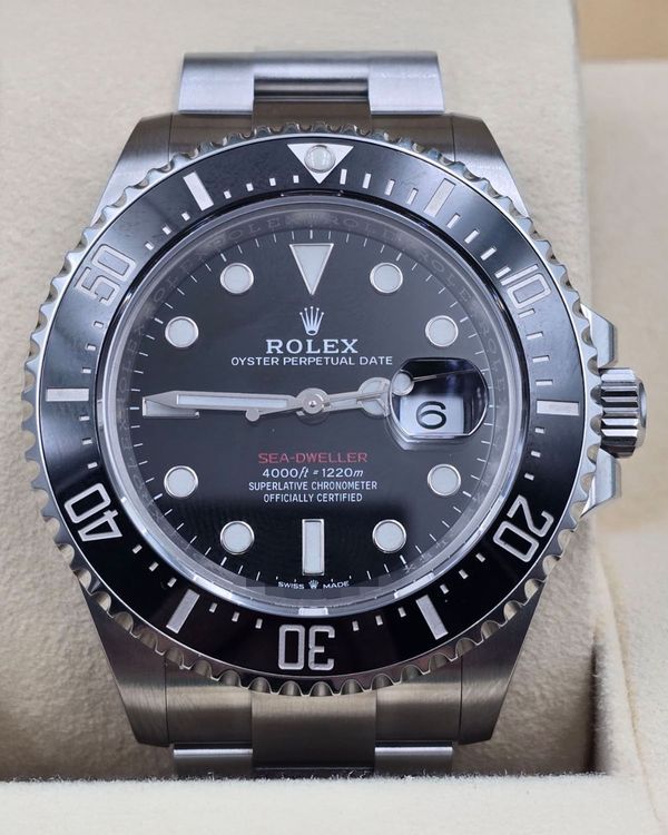 2019 Rolex Sea-Dweller “Red” 50th Anniversary 43mm Black Dial Oyster Bracelet (126600)