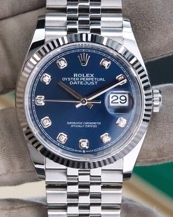 2026 Rolex Datejust 36MM Blue Dial Jubilee Bracelet (126234)